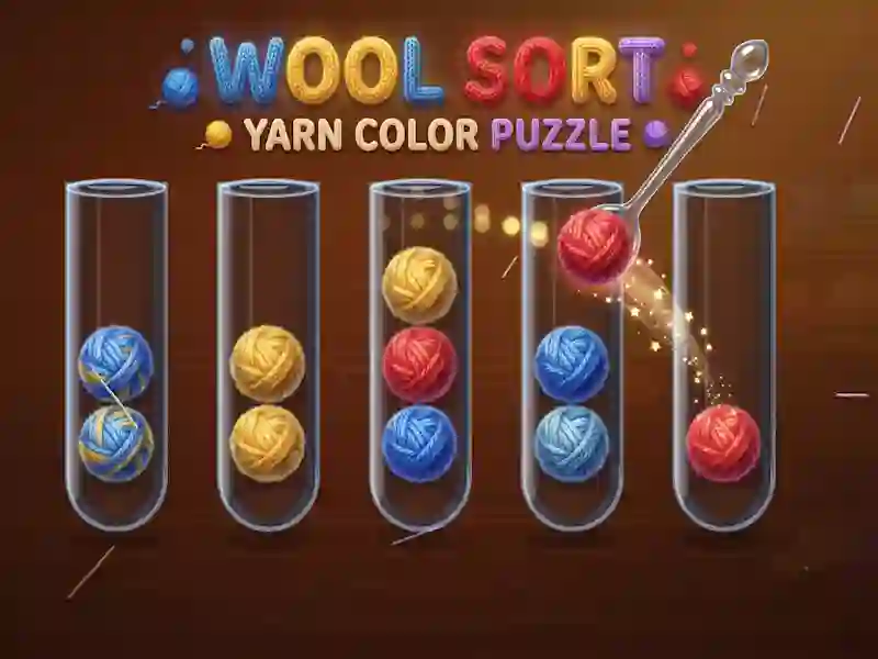 游戏Wool Sort Yarn Color Puzzle在线