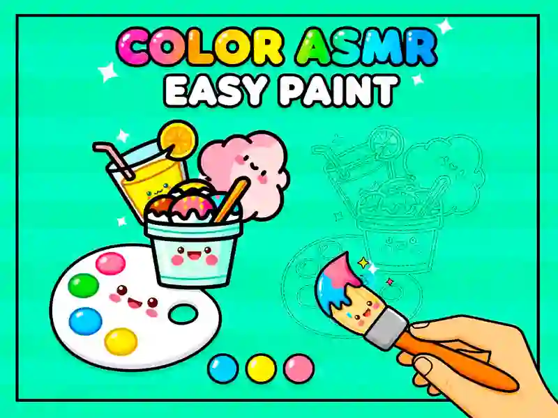游戏颜色 Asmr Easy Paint在线