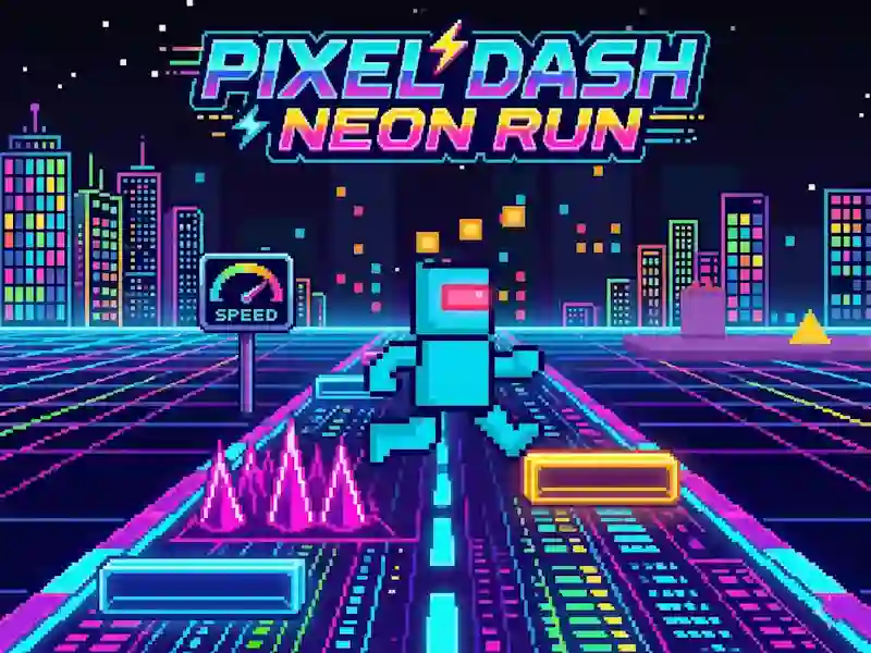 游戏Pixel Dash Neon Run在线