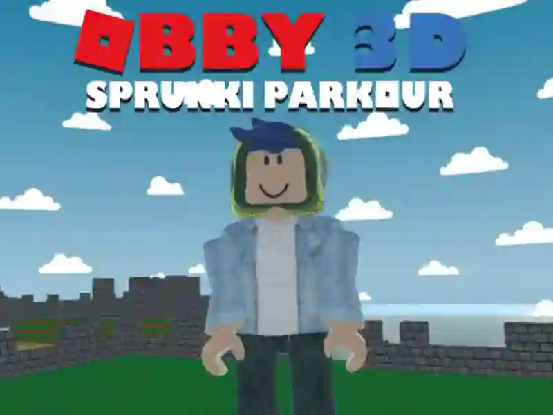 游戏Obby 3D Sprunki Parkour在线