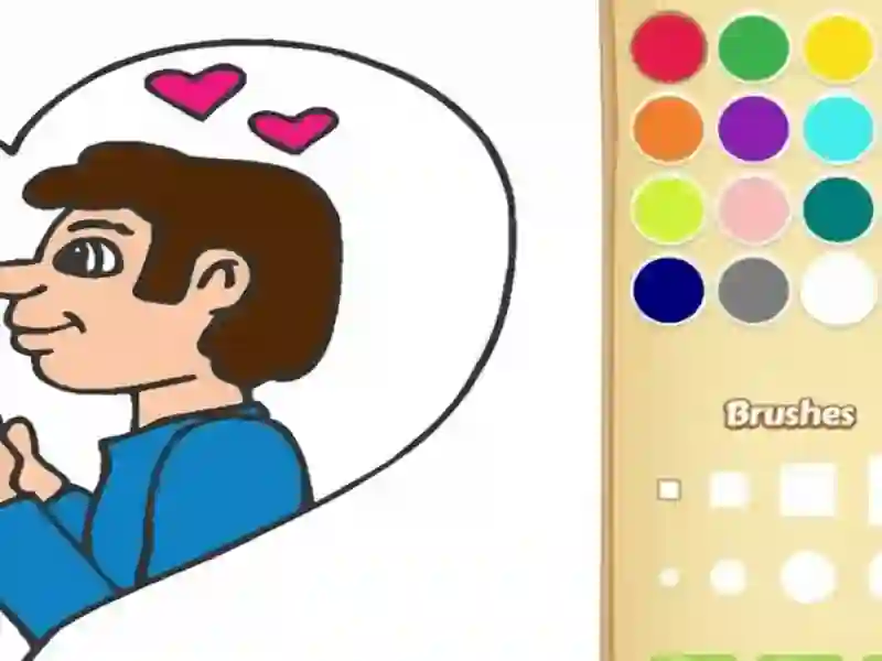 游戏爱孩子着色书在线