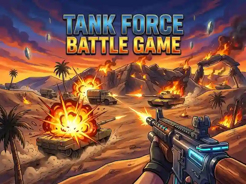 游戏Tank Force Battle Game在线