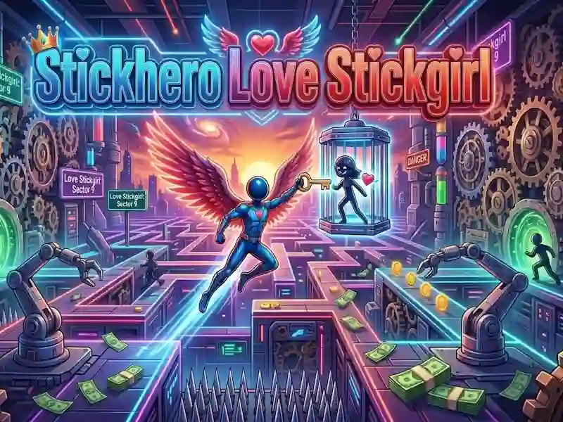 游戏Stickhero 爱 Stickgirl在线