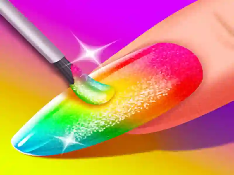 游戏女孩时尚美甲沙龙在线