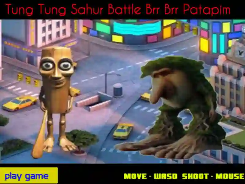 游戏Tung Sahur Battle BRR BRR BRR PATAPIM在线