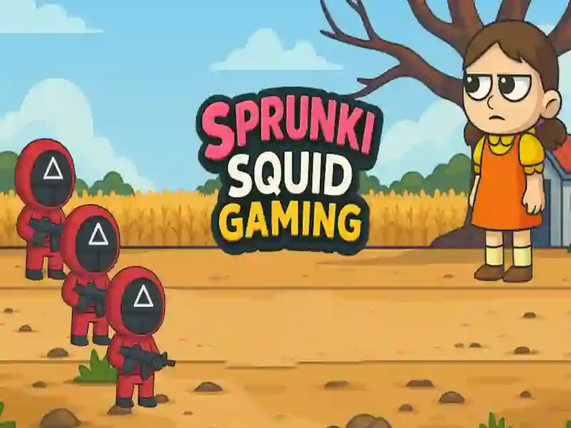 游戏Sprunki Squid游戏在线