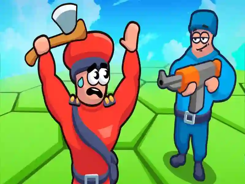 游戏瓷砖十六进制世界：红色与蓝色在线