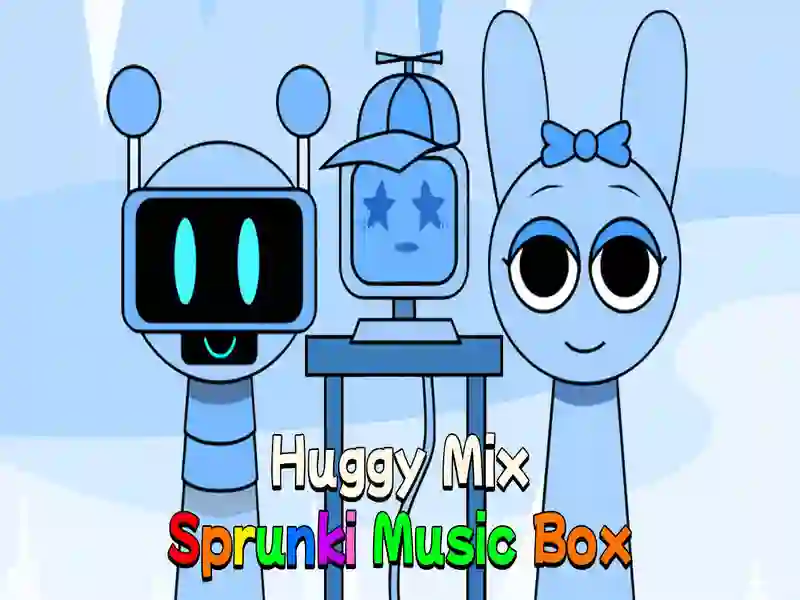游戏Huggy Mix Sprunki音乐盒在线