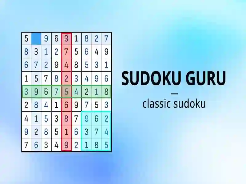 游戏Sudoku Guru在线 游戏Sudoku Guru在线