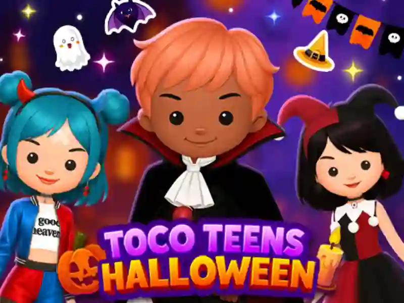 游戏Toco 青少年万圣节派对在线 游戏Toco 青少年万圣节派对在线