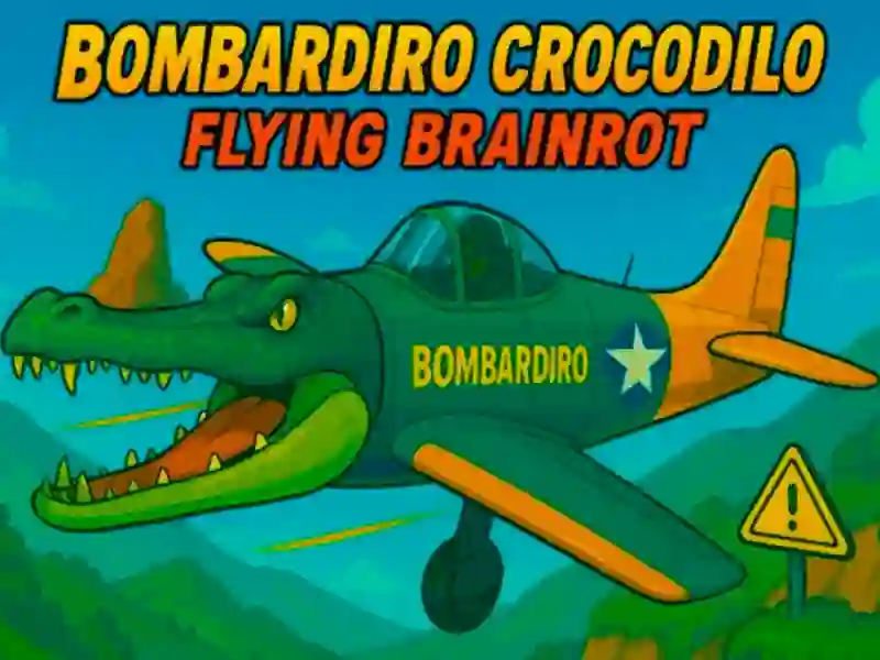 游戏Bombardiro crocodilo飞行在线