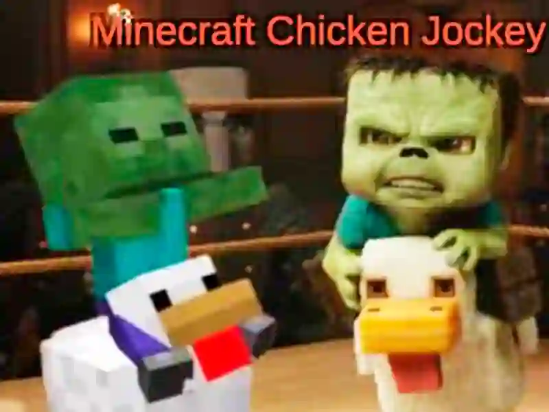 游戏Minecraft Chicken Jockey在线