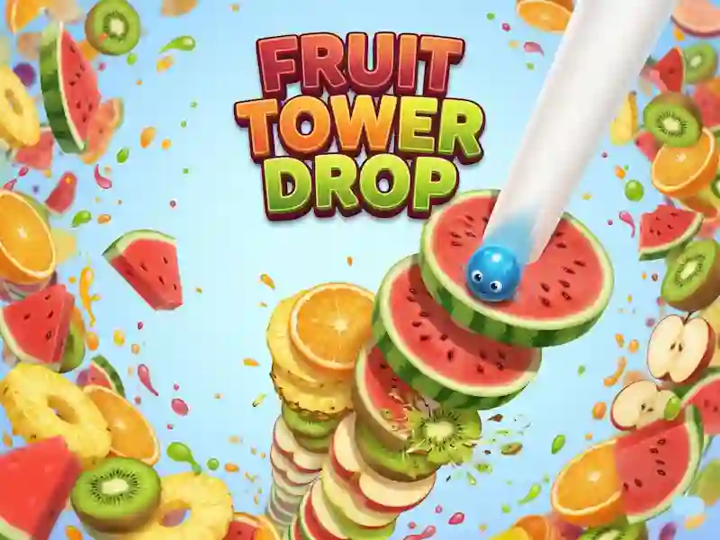 游戏Fruit Tower Drop在线