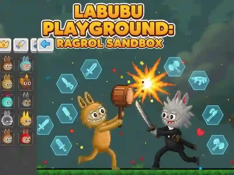 游戏Labubu 游乐场：布娃娃沙盒在线