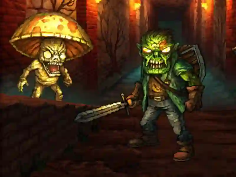 游戏怪物杀手合并并生存在线