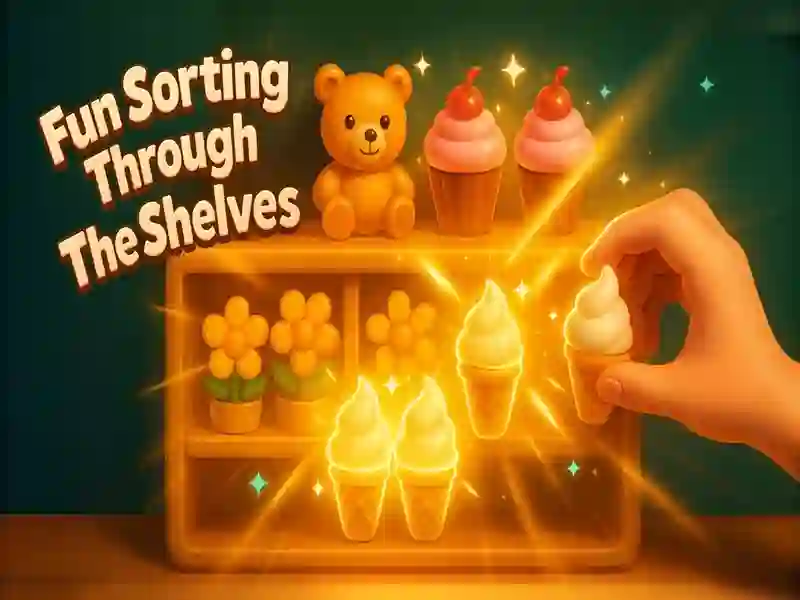 游戏有趣地在货架上分类在线 游戏有趣地在货架上分类在线
