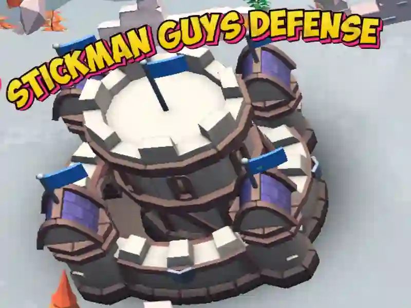 游戏Stickman Guys的防守在线