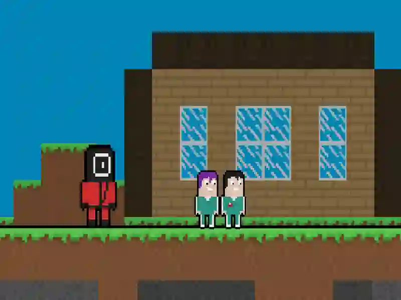 游戏鱿鱼逃脱但blockworld在线