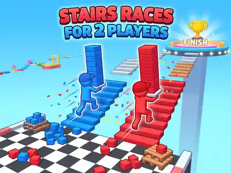 游戏Stairs Races For 2 Players在线