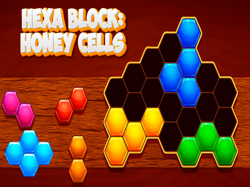 游戏HEXA块：蜂蜜细胞在线