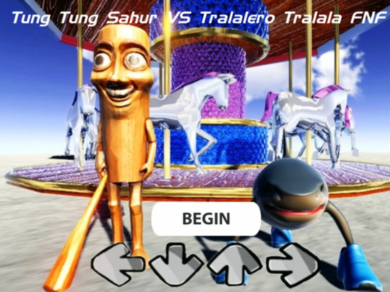 游戏Tung Sahur vs Tralalero Tralala FNF在线
