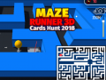 游戏迷宫跑者3D：卡片猎人2018在线