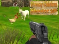 游戏疯狂鸡肉射手3D在线