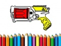 游戏回到学校：Nerf涂色书在线