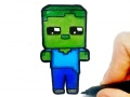 游戏简单儿童涂色 Mineblox在线