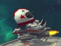 游戏摩托太空赛车：2名玩家在线