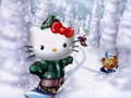 游戏Hello Kitty 圣诞拼图在线