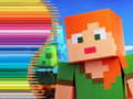 游戏Minecraft 塗色書在线
