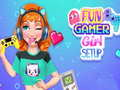 游戏有趣的 #GamerGirl 设置在线