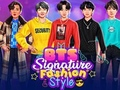 游戏BTS 签名时尚风格在线