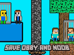 游戏拯救Obby和Noob两名玩家在线