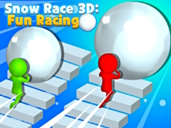 游戏雪地赛 3D：有趣的赛车在线