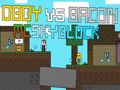 游戏Obby对抗培根：MCSkyblock在线
