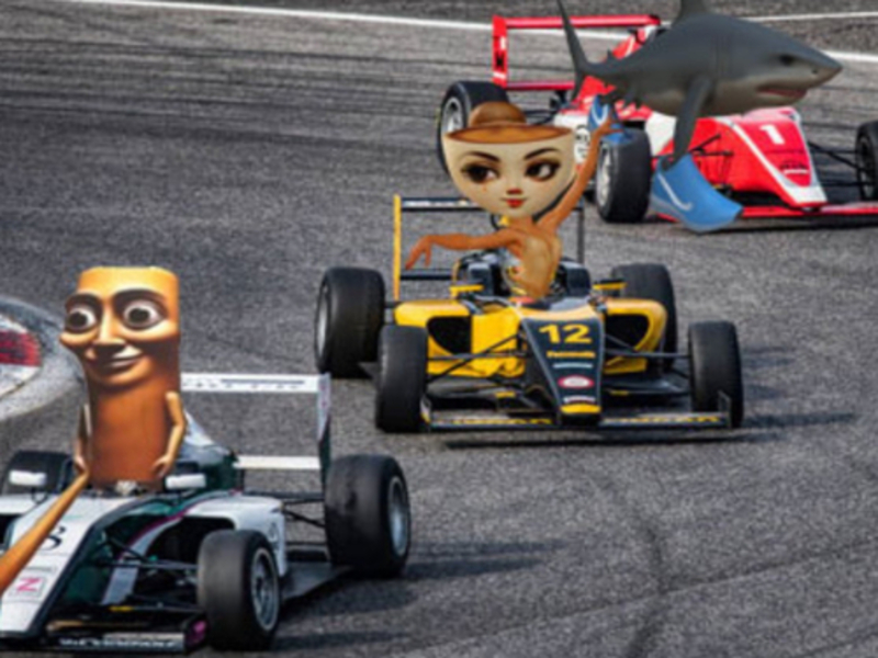 游戏Brainrot Tung Racing在线