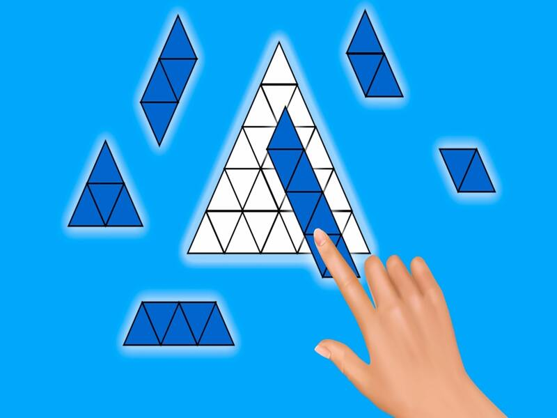 游戏拼图块：完全填充在线