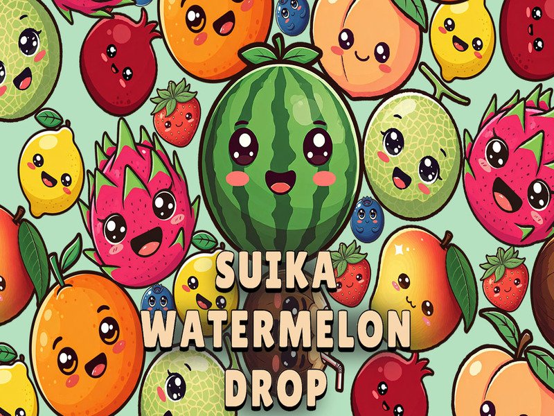 游戏Suika Watermelon Drop在线