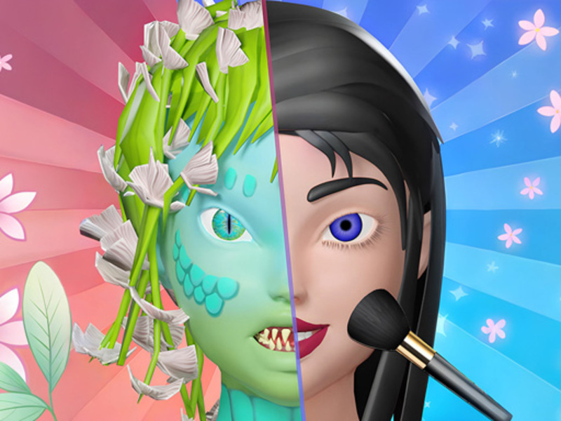 游戏怪物化妆3D在线