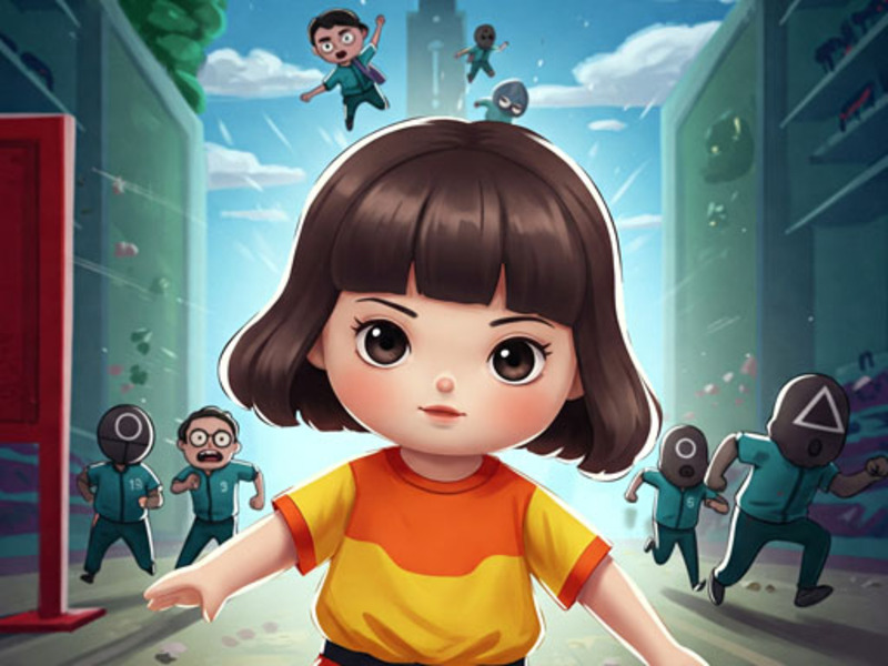 游戏鱿鱼。 io在线